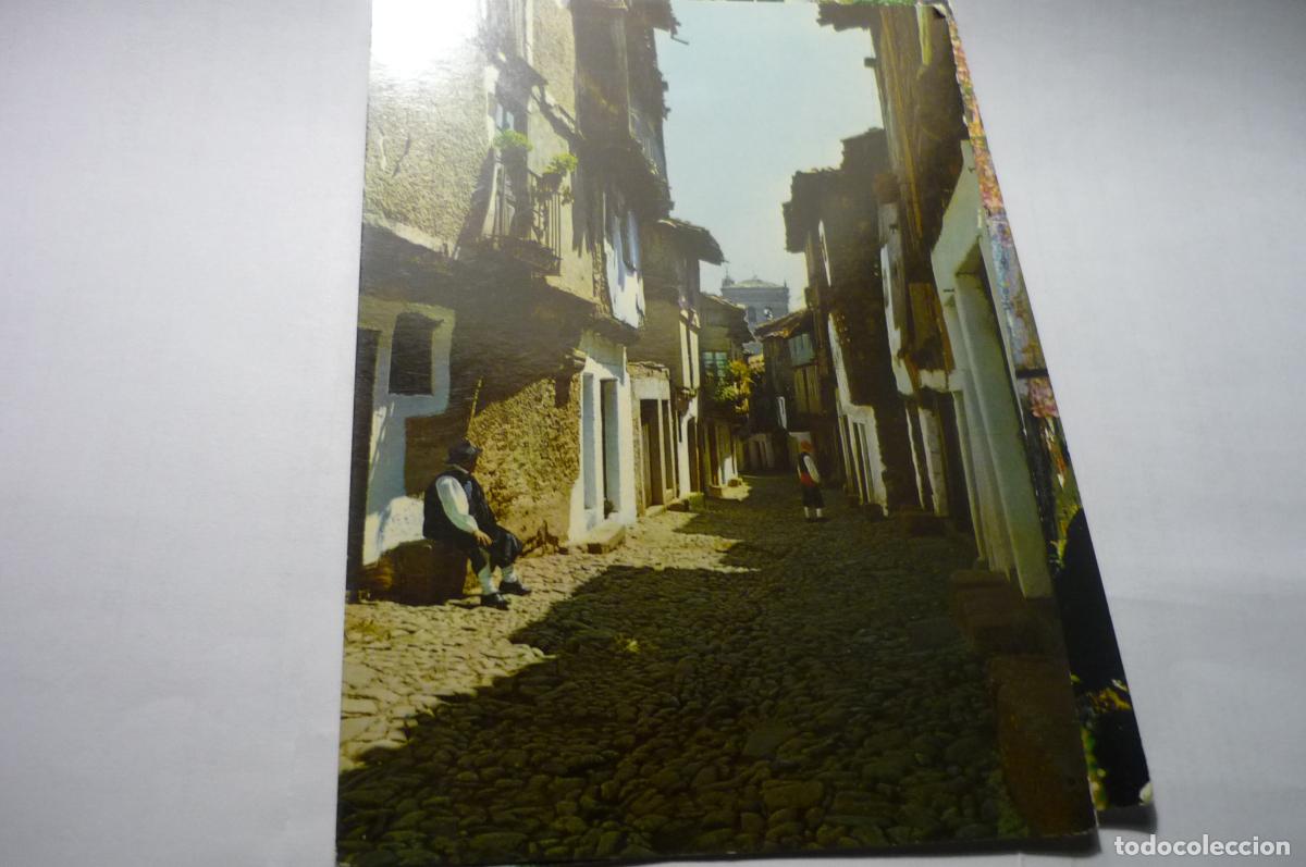 Postales: postal la alberca.calle larga