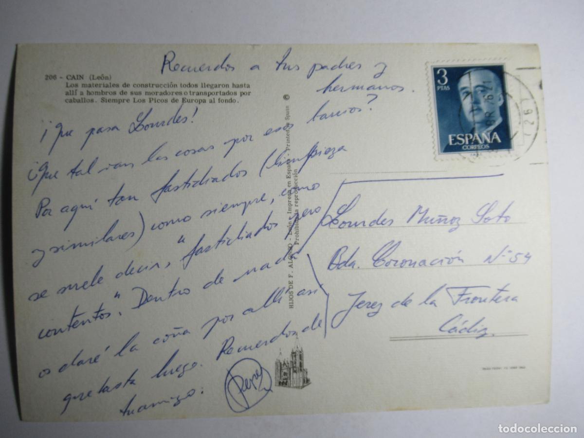 Postales: Ca&iacute;n (Le&oacute;n) - Foto 2