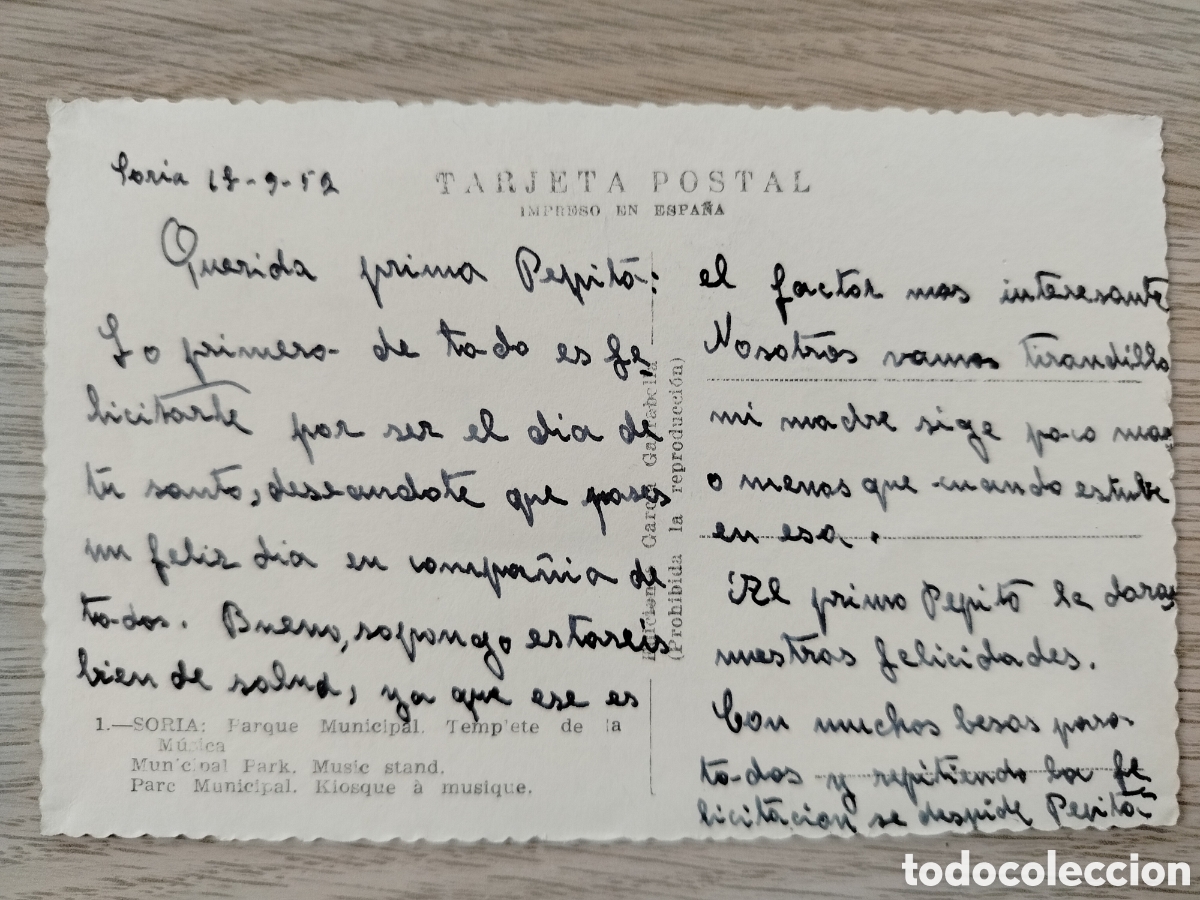 Postales: POSTAL SORIA - Foto 2
