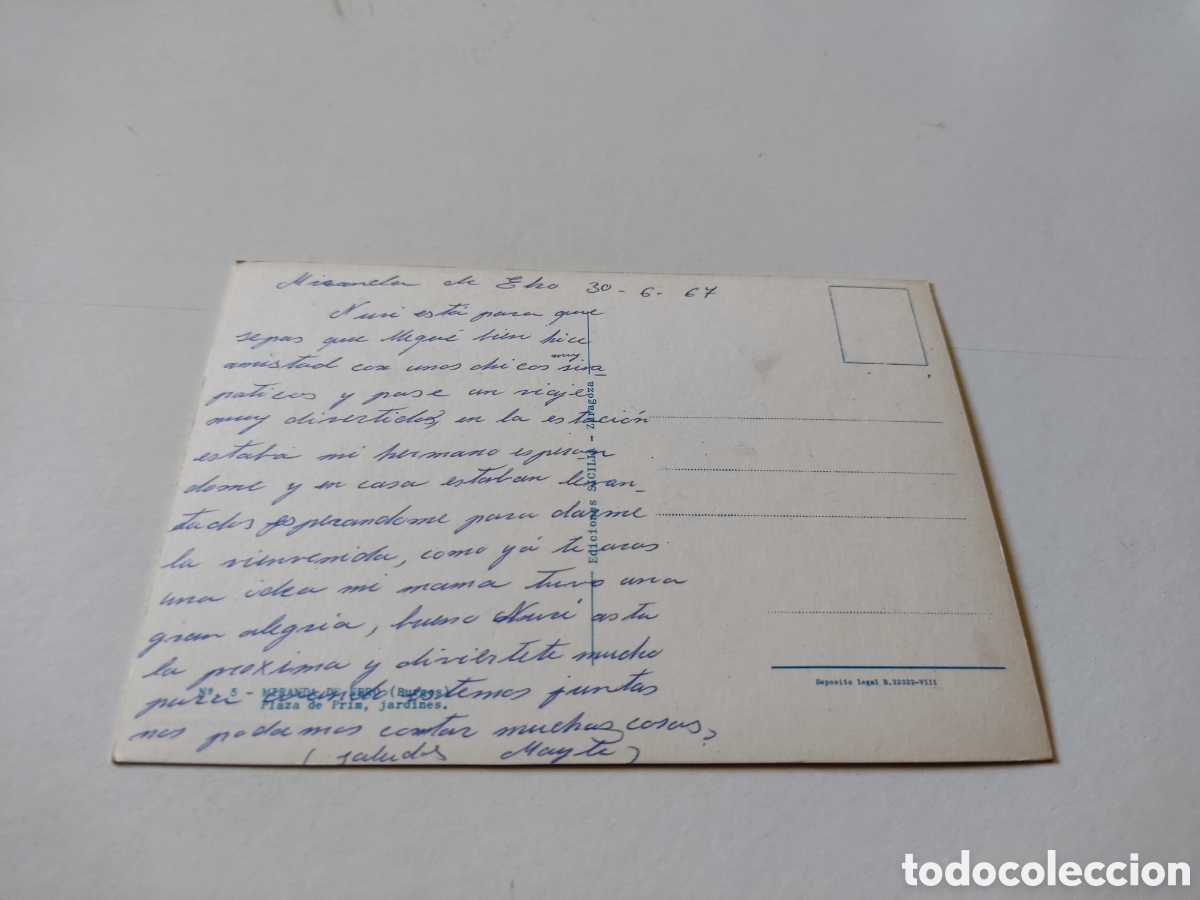Postales: Postal Miranda de Ebro - Foto 2