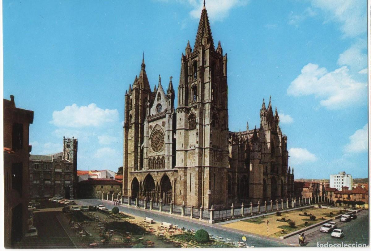 Postales: Le&oacute;n-Catedral-sin circular- - Foto 1