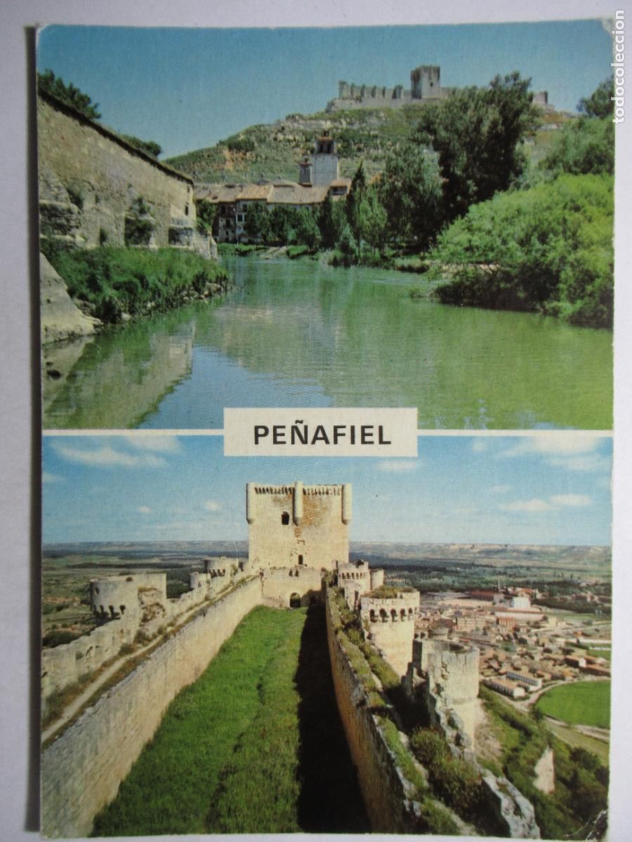 Postales: Pe&ntilde;afiel (Valladolid) - Foto 1