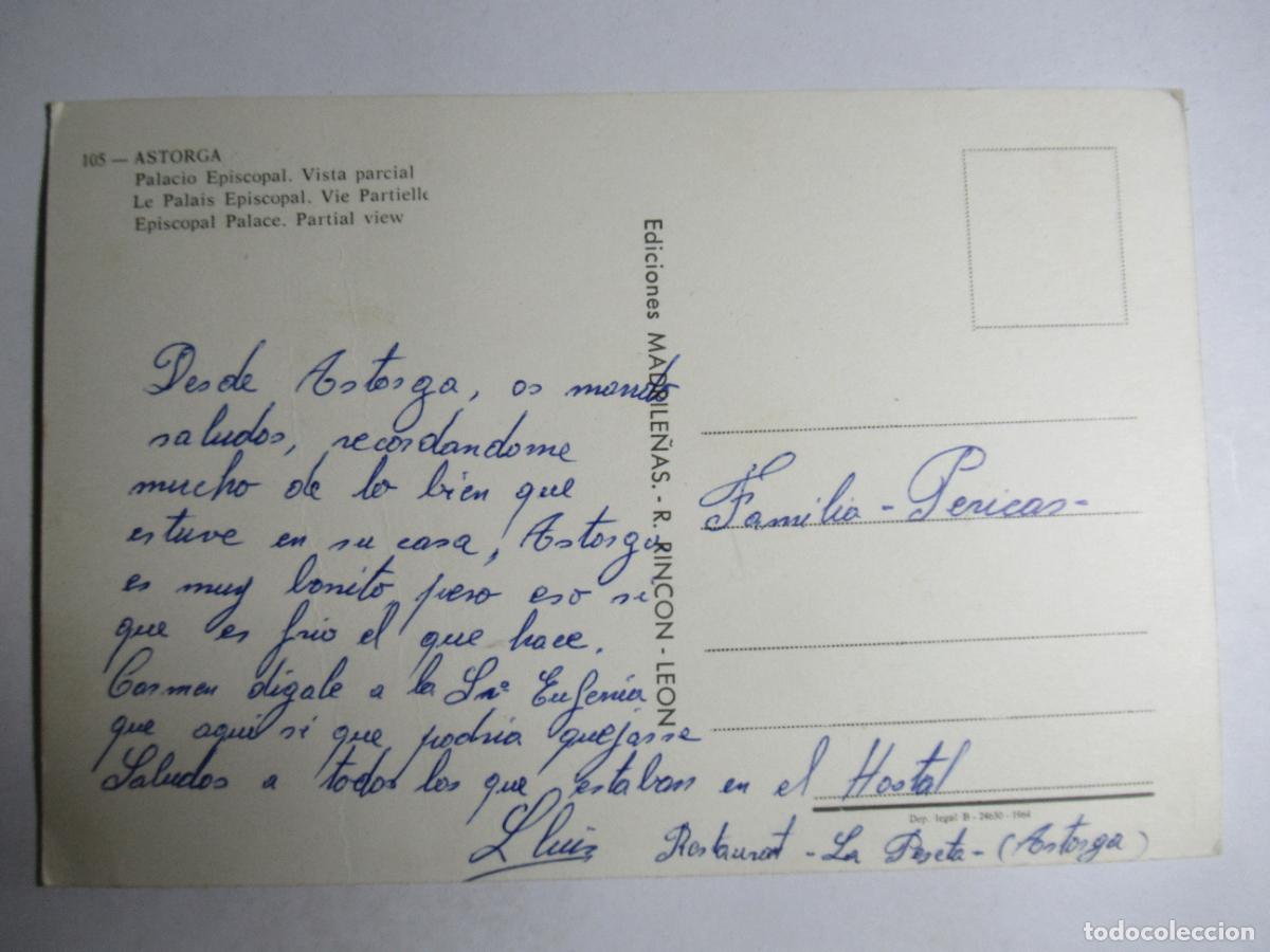Postales: Astorga - Palacio Episcopal - Foto 2