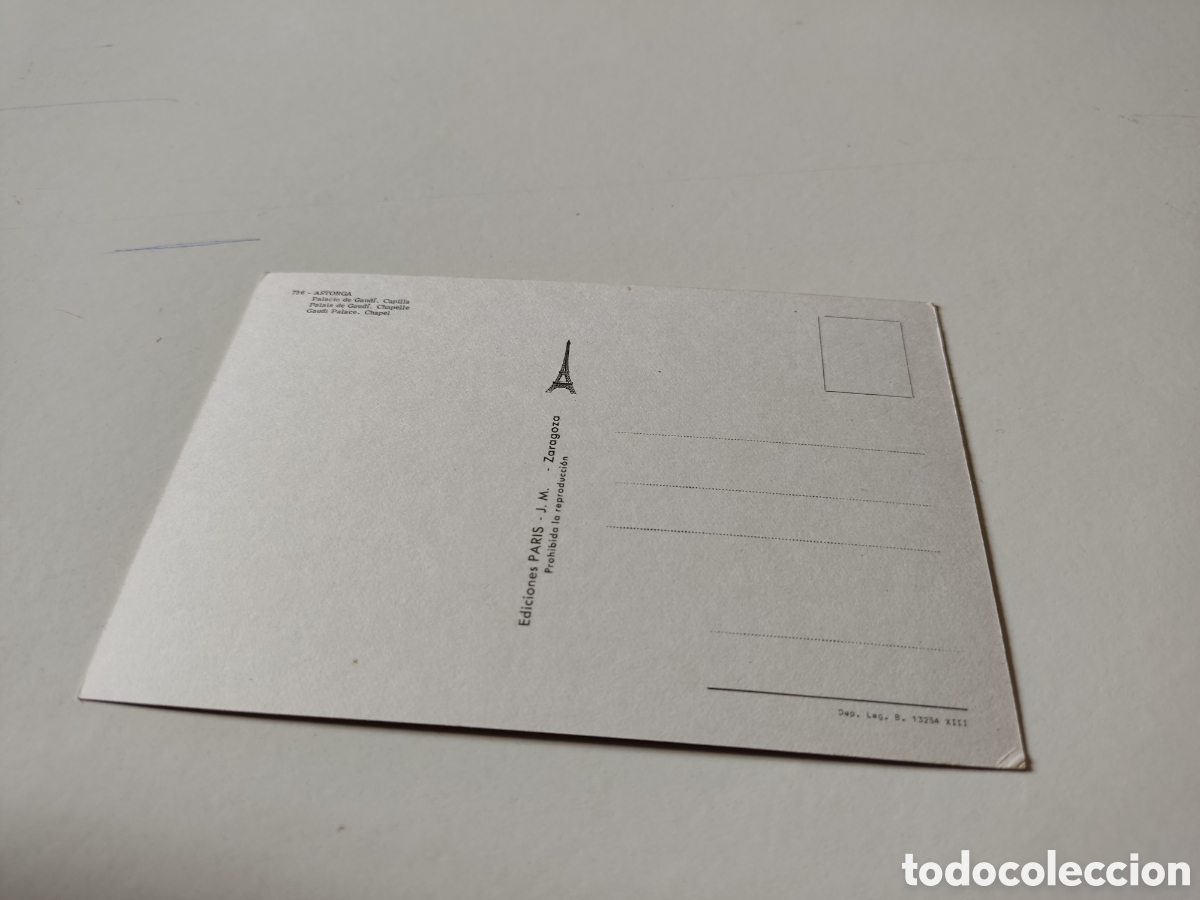 Postales: Postal Astorga palacio de Gaud&iacute; - Foto 2