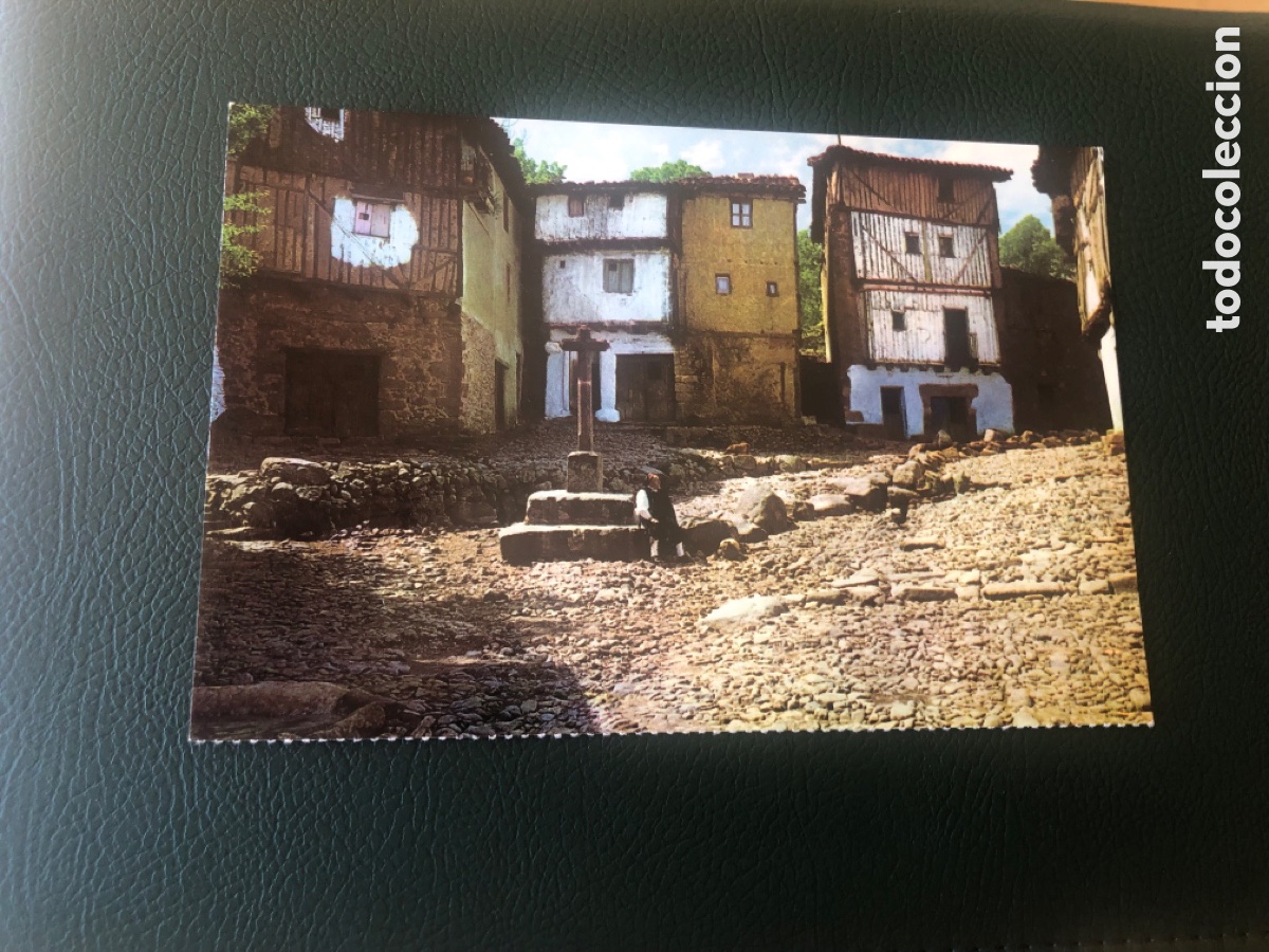 Cartes Postales: POSTAL - LA ALBERCA - MONUMENTO NACIONAL - CRUCERO DEL BARRIO NUEVO 68 - sin circular. ASM