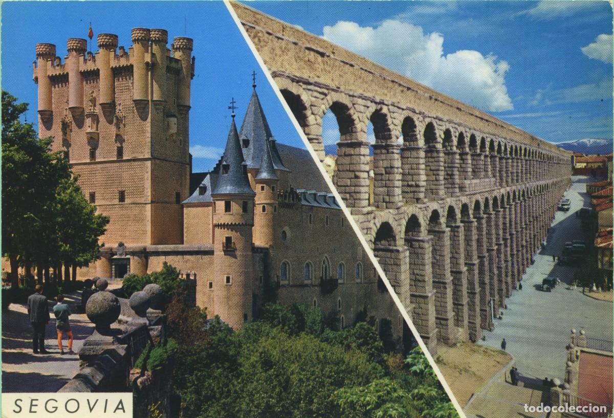 Postcards: N&ordm; 63-SEGOVIA. Detalles de la ciudad. Sin circular. ED. GARC&Iacute;A GARRABELLA Y C&Iacute;A