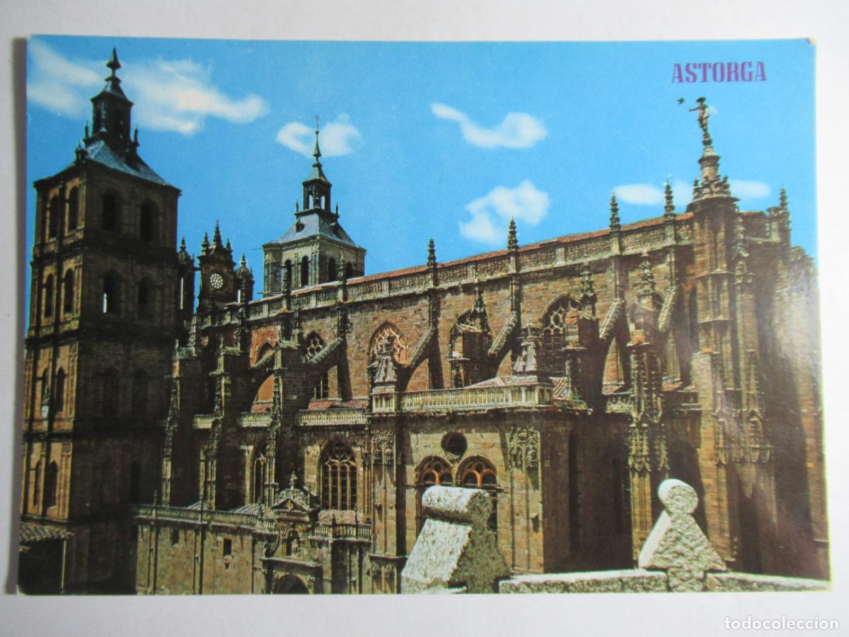 Postales: Astorga (Le&oacute;n) - Catedral - Foto 1