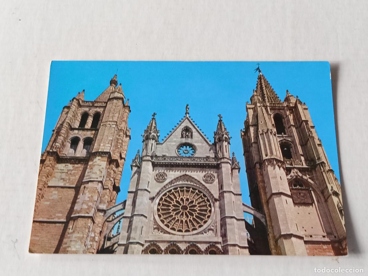 Postales: LE&Oacute;N - POSTAL LE&Oacute;N - CATEDRAL - LAS TORRES - Foto 1