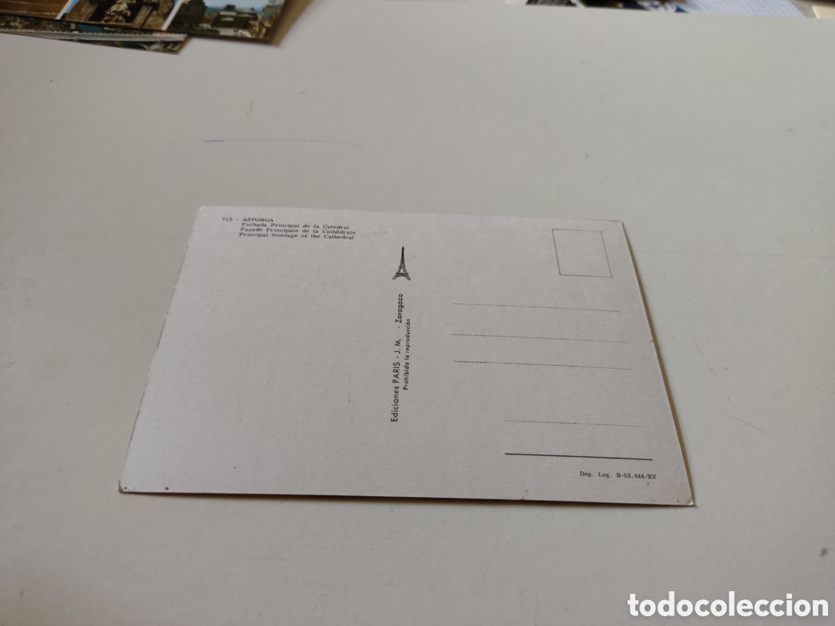 Postales: Postal Astorga catedral - Foto 2