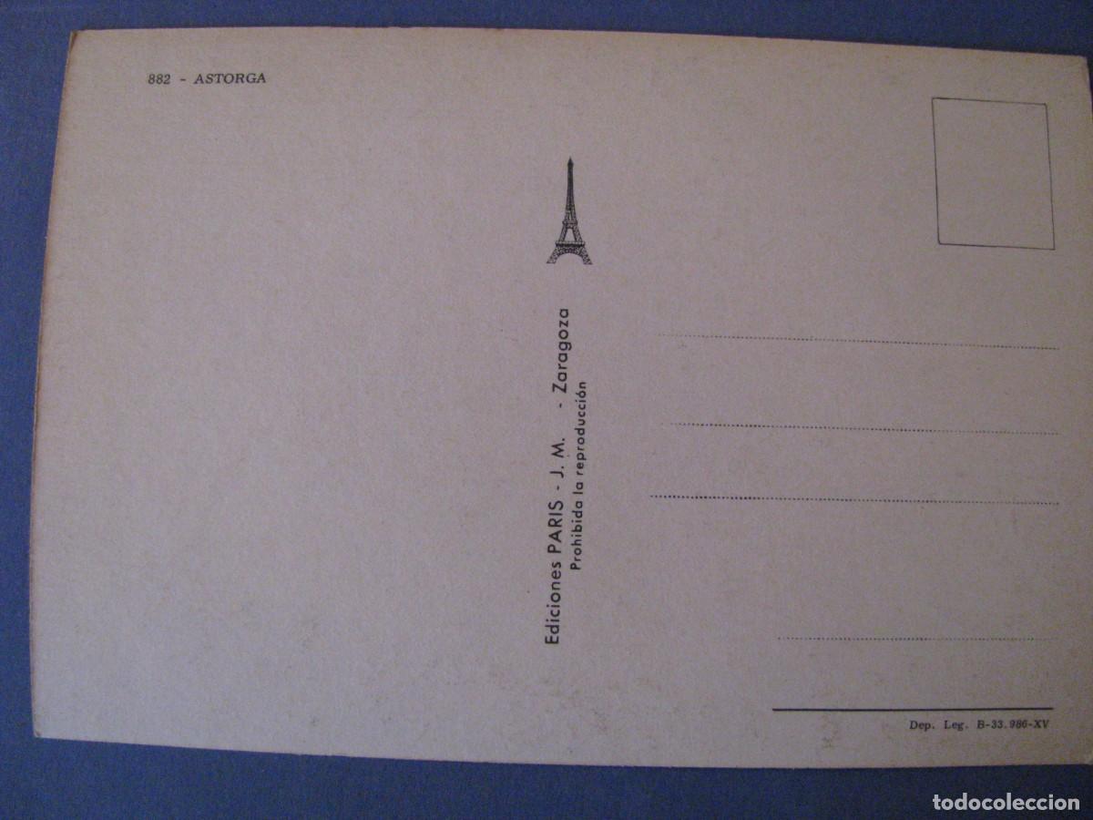 Postales: POSTAL DE ASTORGA. PARIS 882 - Foto 2