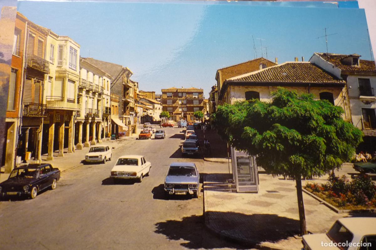 Postcards: postal sahagun .-av j.antonio coches