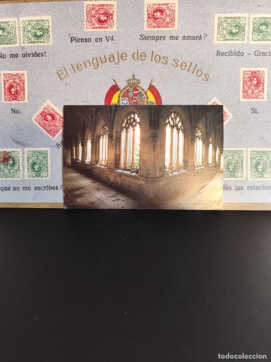 Postales: P2630 Postal Covarrubias 35 Claustro renacentista S. XVI. Edita J. G. O&ntilde;a