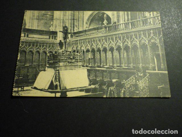 Postales: SEGOVIA CORO DE LA CATEDRAL - Foto 1