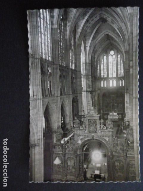 Postales: LEON INTERIOR DE LA CATEDRAL - Foto 1