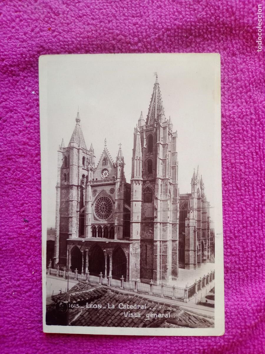 Postales: Le&oacute;n, postal antigua - Foto 1