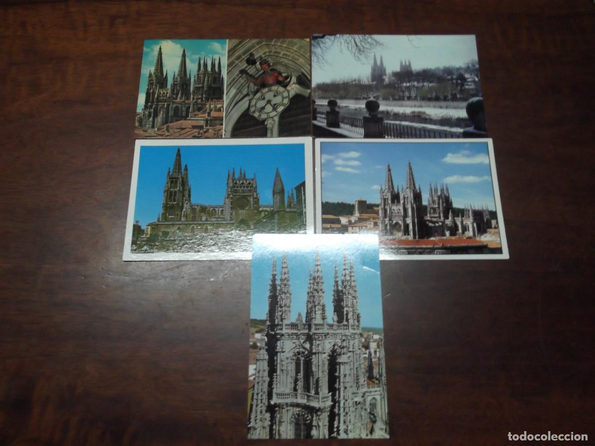 Postales: Cinco postales de Burgos. - Foto 3