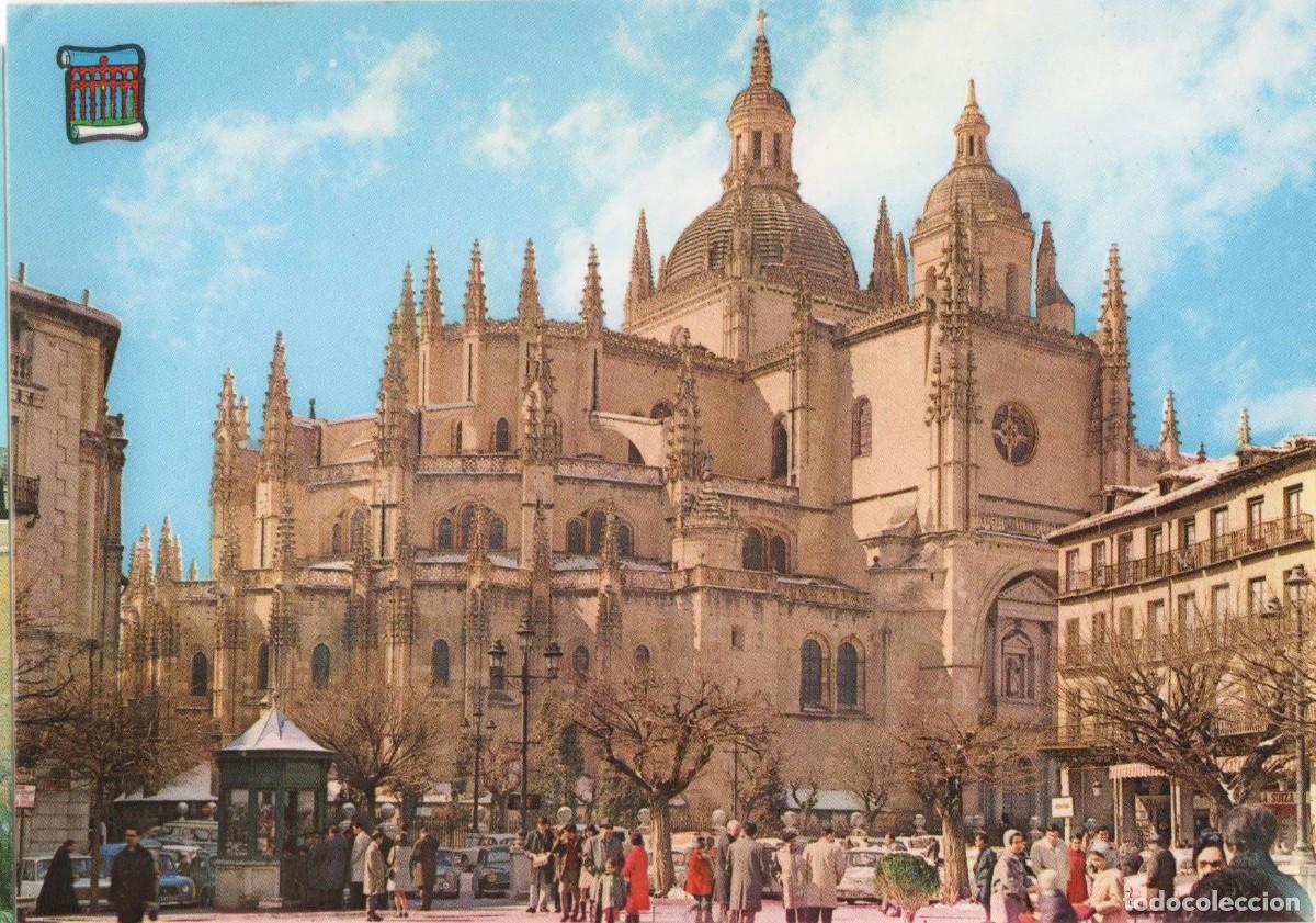 Postales: Segovia-La Catedral-sin circular-- - Foto 1