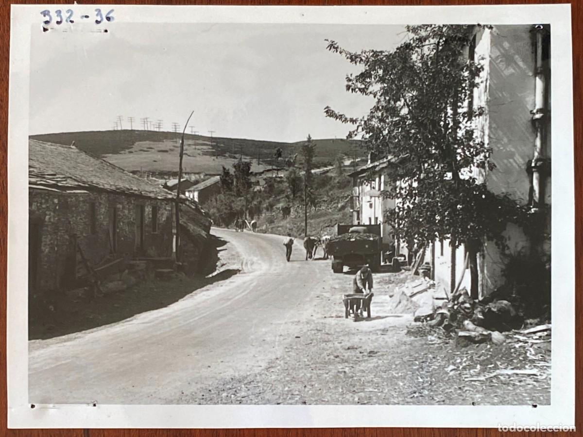 Postkarten: ANTIGUA FOTOGRAFIA DE MANZANAL DEL PUERTO 1959 (LEON) , MIDE 11,5 X 8,8 CMS.