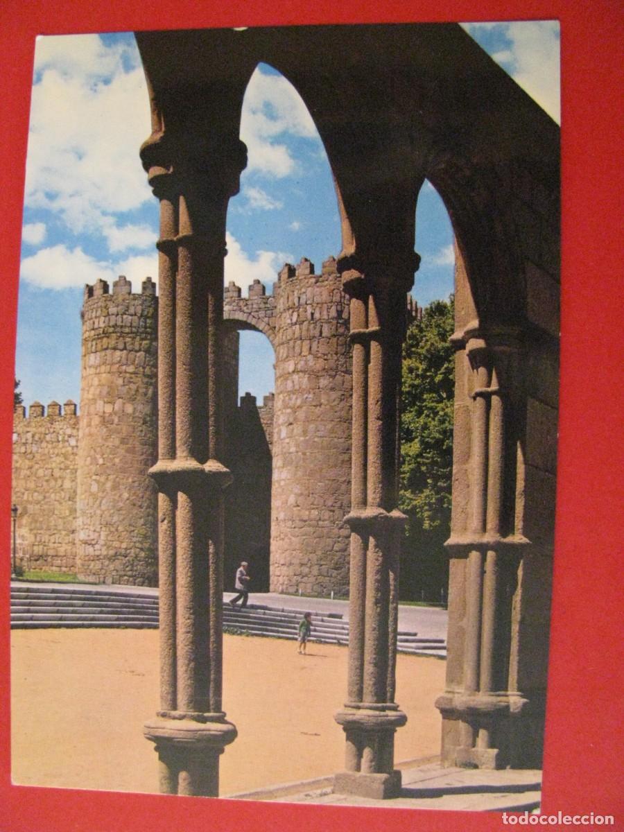 Postkarten: POSTAL DE AVILA. PUERTA DE SAN VICENTE. GARCIA GARRABELLA.