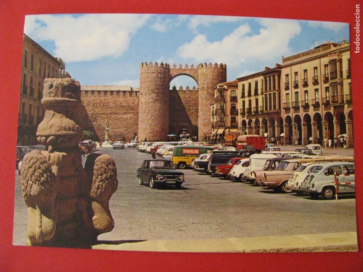 Postkarten: POSTAL DE AVILA. PLAZA DE SANTA TERESA. GARCIA GARRABELLA. 64.