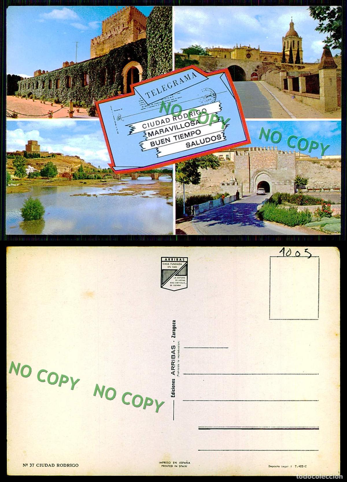 Postcards: [ EC 1005 ] - ESPANA - CIUDAD RODRIGO