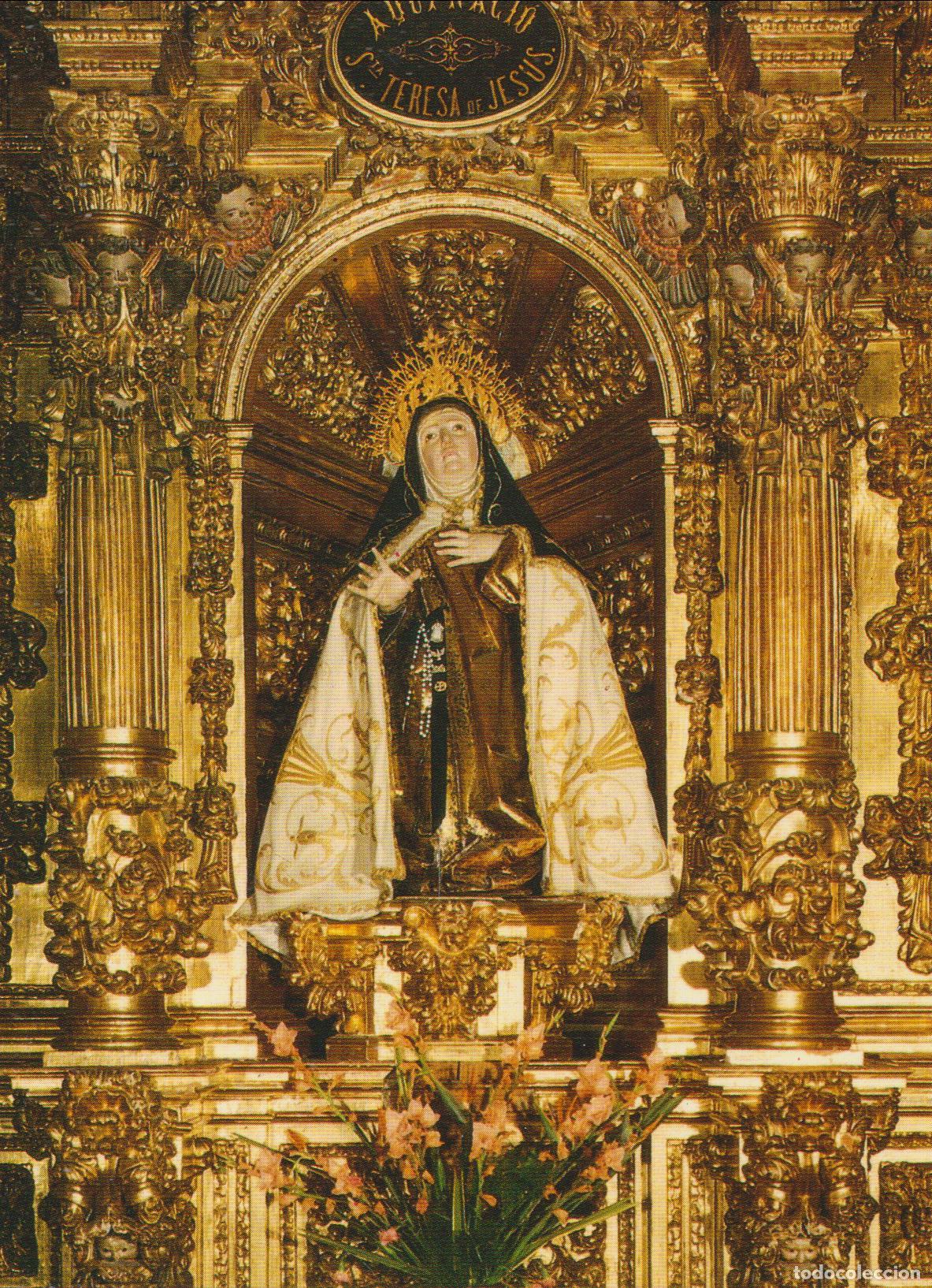 Postales: AVILA, CONVENTO DE STA.TERESA, ALTAR DE LA CAPILLA DEL NACIMIENTO - LA SANTA 16 - S/C