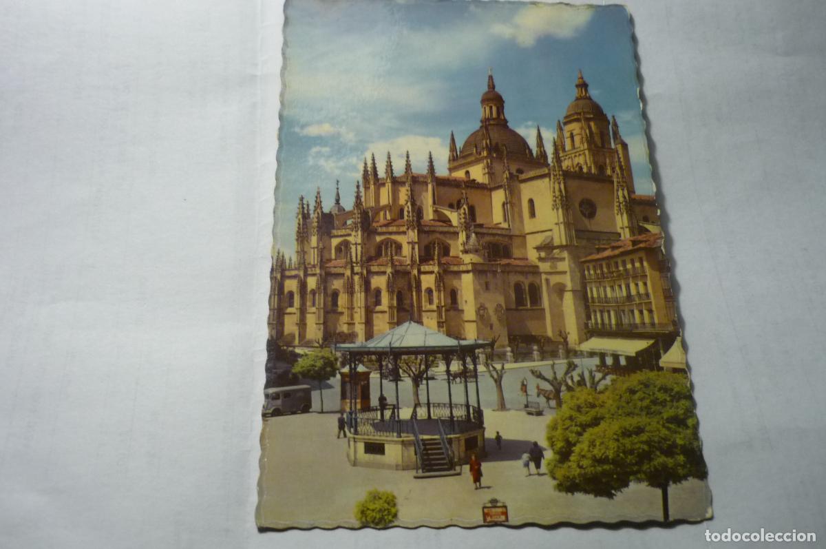 Postcards: postal segovia.-catedral pl.gral.franco cm