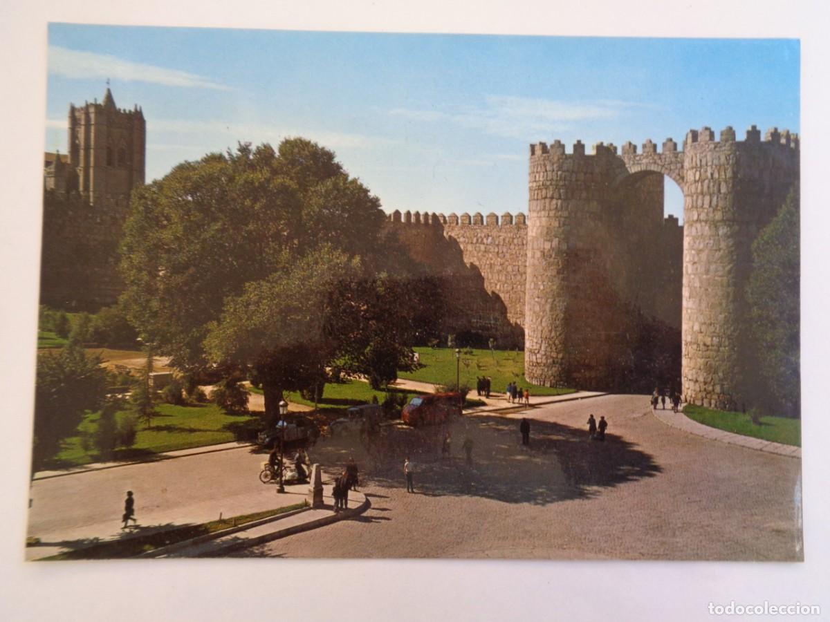 Cartes Postales: POSTAL DE AVILA . PUBLICIDAD DE ISELMA , YEMAS DE AVILA