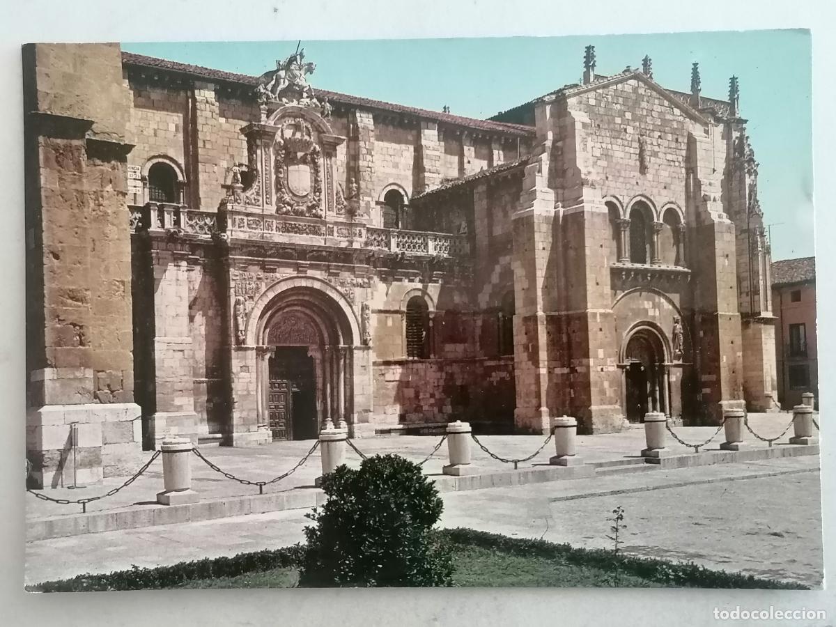 Postales: POSTAL LEON, BASILICA DE SAN ISIDORO - Foto 1