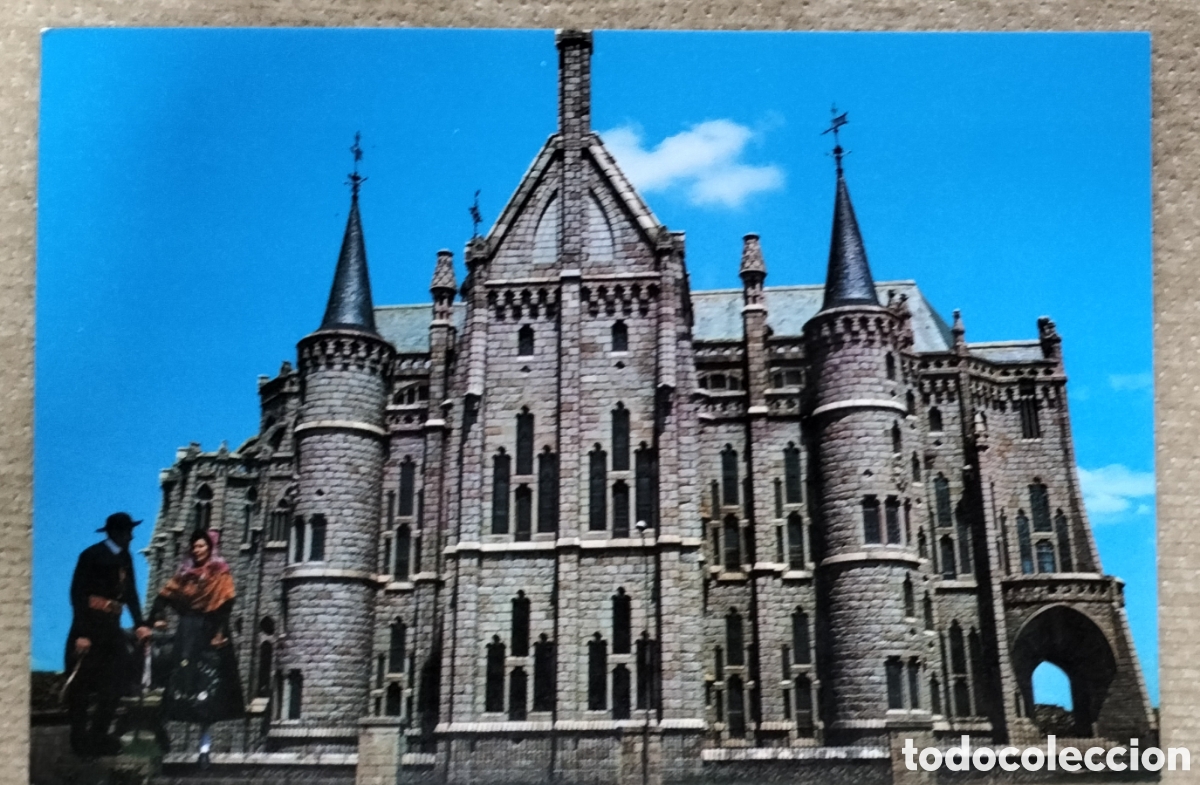 Postales: ASTORGA. Palacio de Gaudi. - Foto 1