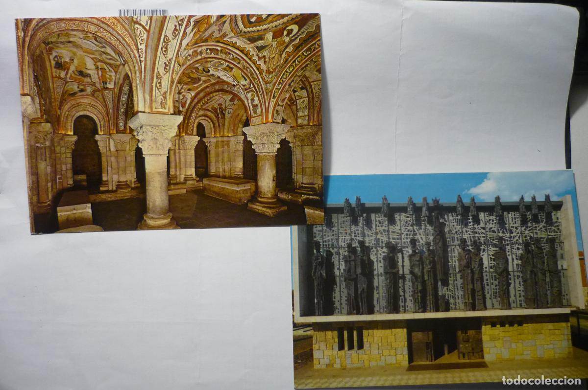 Postcards: lote postales leon s.isidoro y santuario ntra.sra.camino