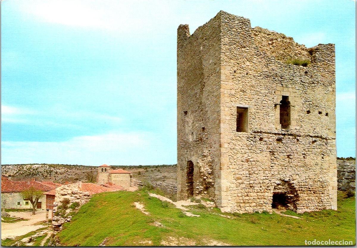 Postales: Calata&ntilde;azor (Soria) - Castillo de los Padilla - Sicilia - 149x103mm - Foto 1