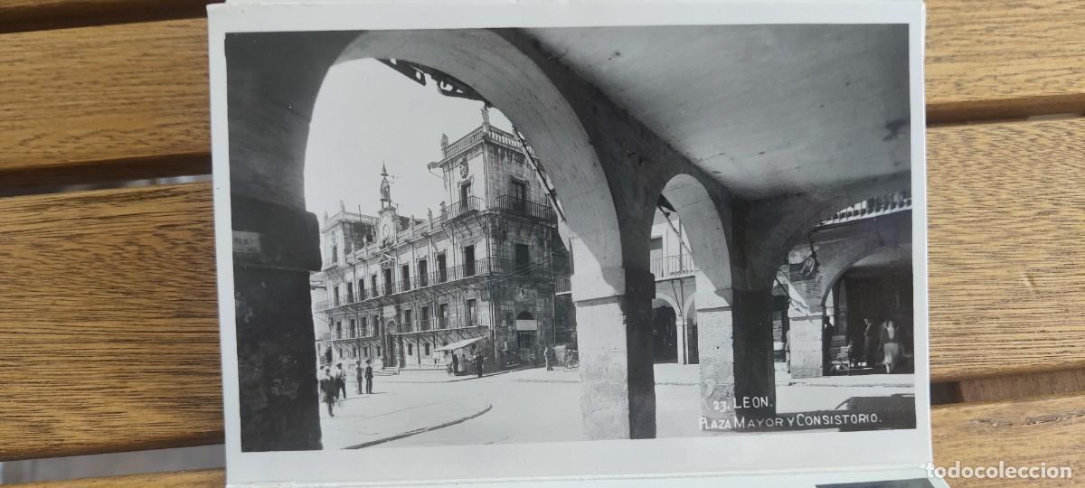 Postales: POSTALES ANTIGUAS DE LEON - Foto 11