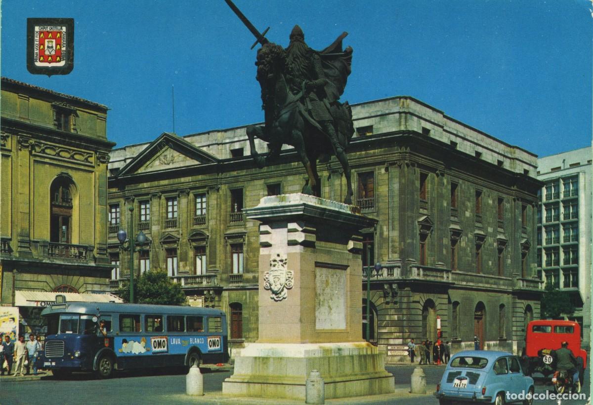 Postkarten: N&ordm; 37-BURGOS. Monumento al Cid Campeador. 1963. ED. A. SUBIRATS CASANOVAS