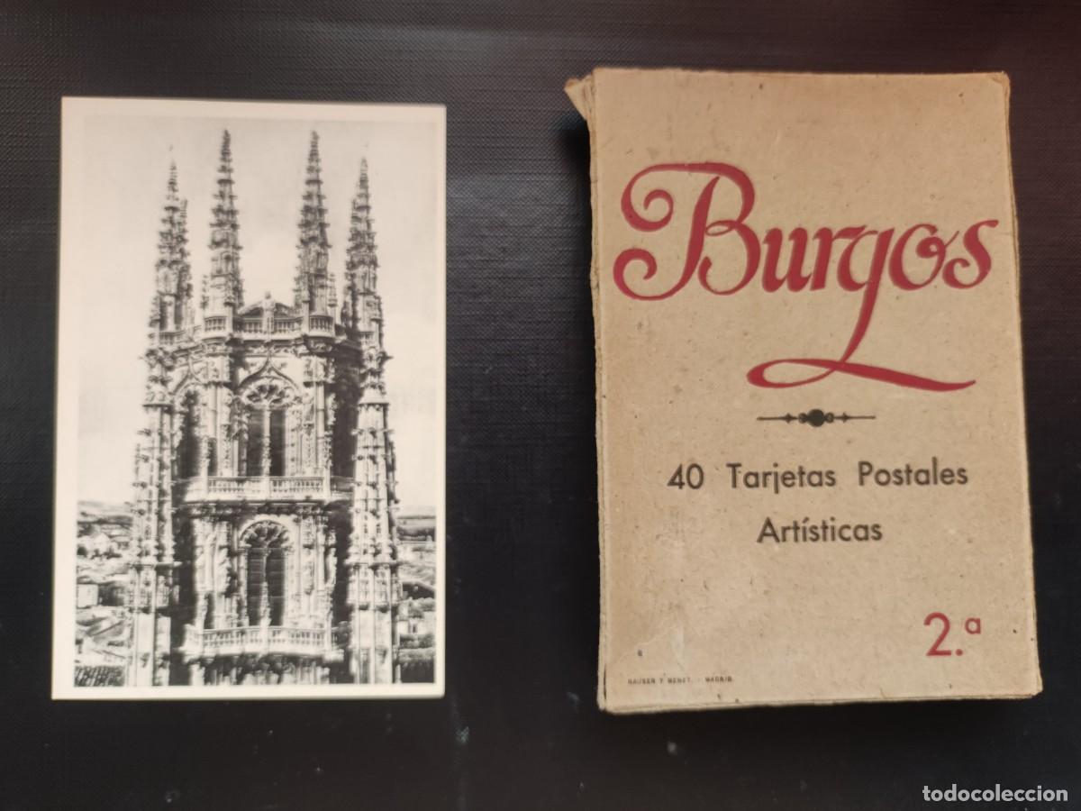 Cartes Postales: 40 TARJETAS POSTALES DE LA CATEDRAL DE BURGOS. FOTOTIPIA HAUSER Y MENET