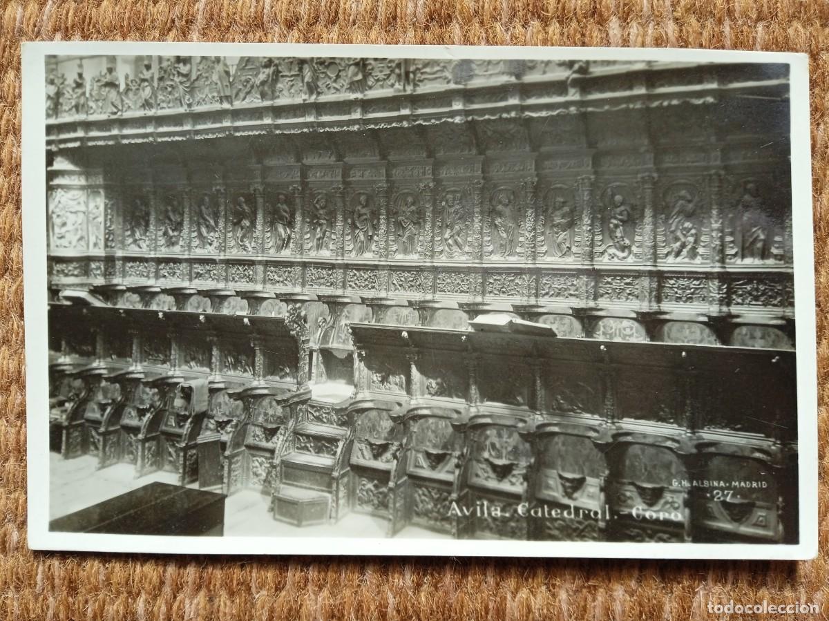Cartes Postales: AVILA - CATEDRAL - CORO - ED. MARGARA
