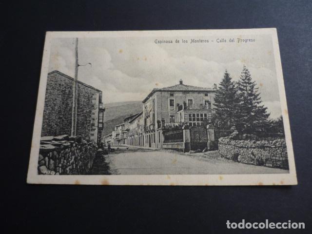 Postales: ESPINOSA DE LOS MONTEROS BURGOS CALLE DEL PROGRESO - Foto 1