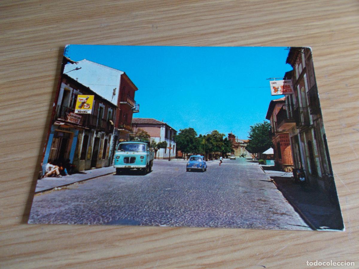 Postcards: NAVA DE LA ASUNCION --SEGOVIA --CALLE REAL.AL FONDO SANTO CRISTO DE LA EXPANSION
