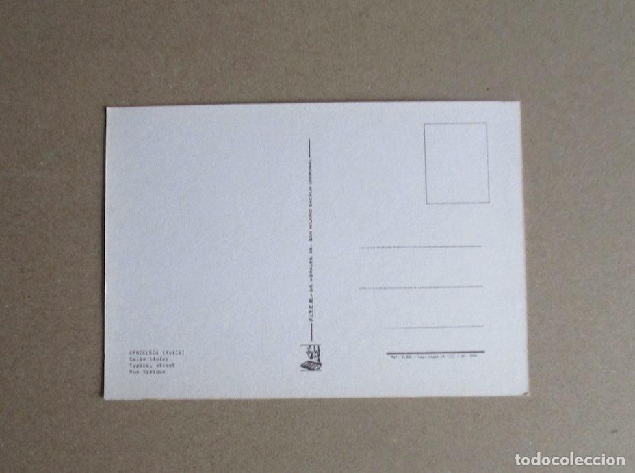 Postales: POSTAL CANDELEDA - CALLE TIPICA - Foto 2