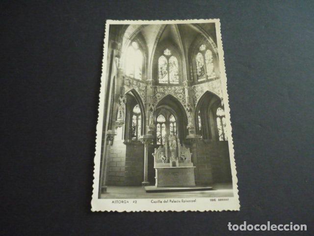 Postales: ASTORGA LEON CAPILLA DEL PALACIO EPISCOPAL - Foto 1