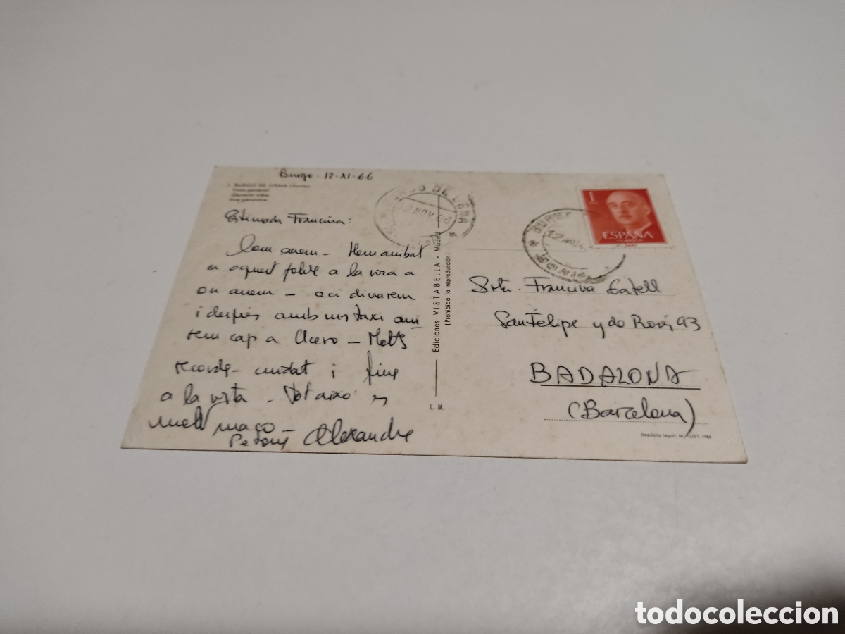 Postales: Postal burgo de osma - Foto 2