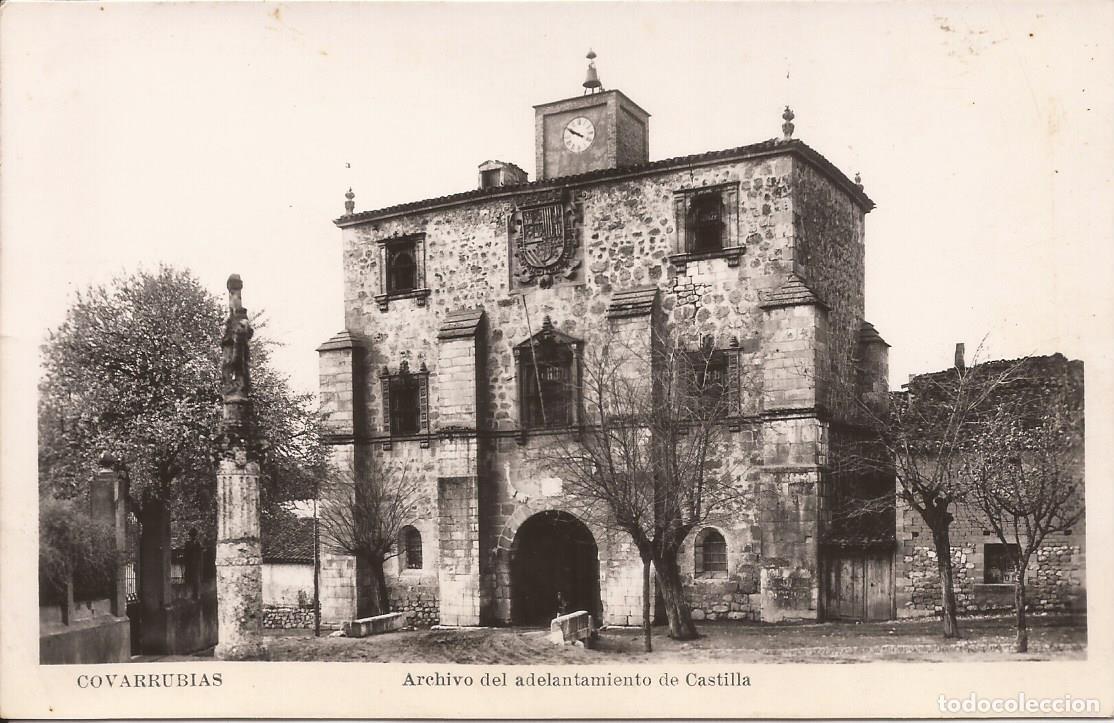 Postcards: POSTAL, COVARRUBIAS, ARCHIVO DEL ADELANTAMIENTO DE CASTILLA, ED. MANIPEL, ESCRITA