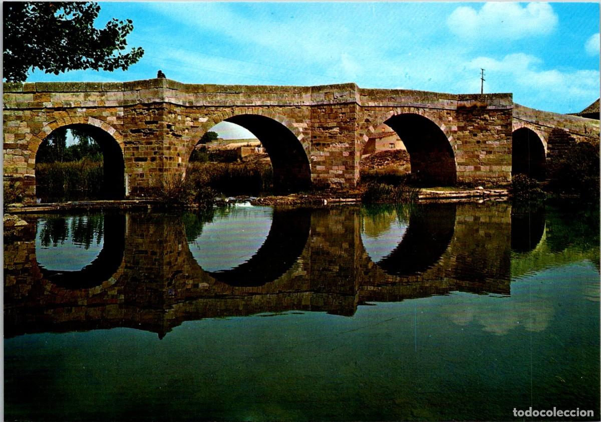 Postales: Sahagún (León) - Puente Canto - Bazar Docar 247 - 150x104mm