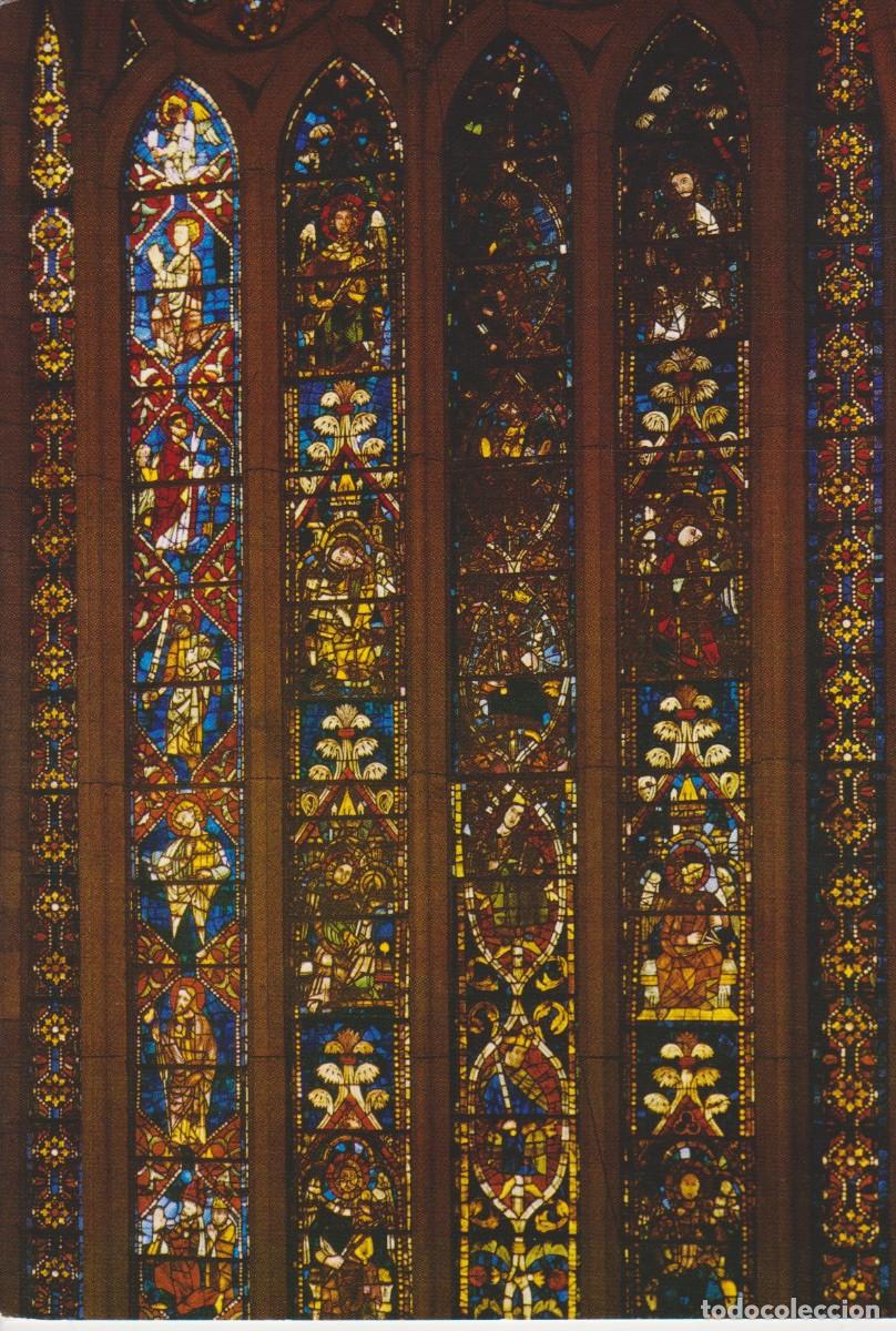 Postales: (39) LEON. CATEDRAL. VENTANAL ALTO DE LA NAVE ... SIN CIRCULAR - Foto 1