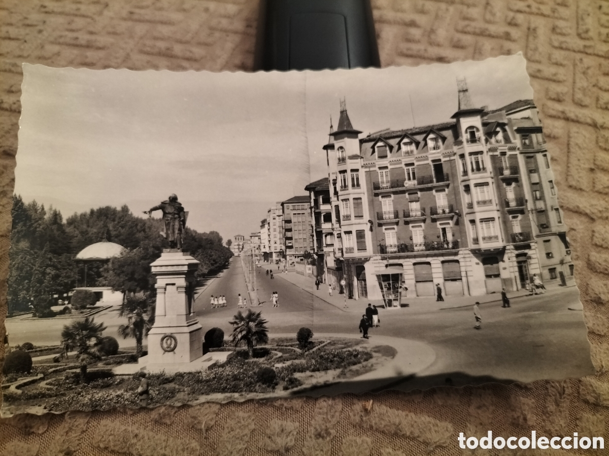 Postales: Postal antigua le&oacute;n, Avda de los condes de Sagasta