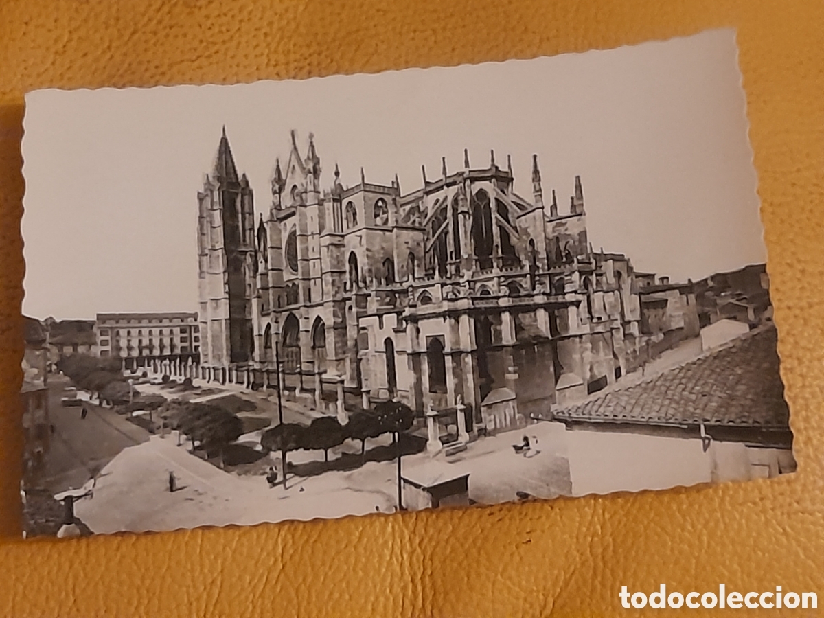 Postales: Antigua postal fotogr&aacute;fica, Catedral de Le&oacute;n, Edici&oacute;nes ARRIBAS
