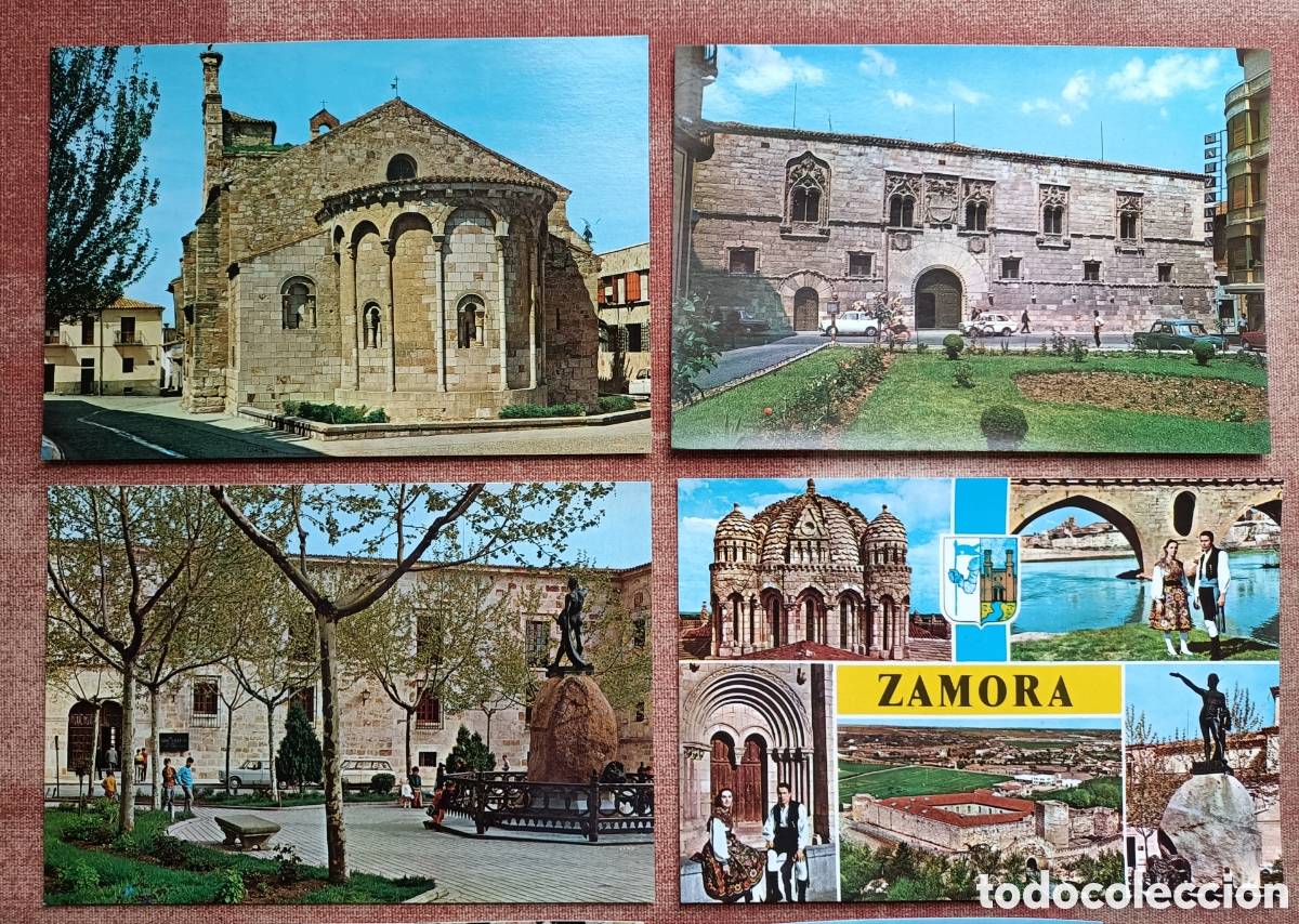 Postales: Lote 6 postales de Zamora - Foto 2