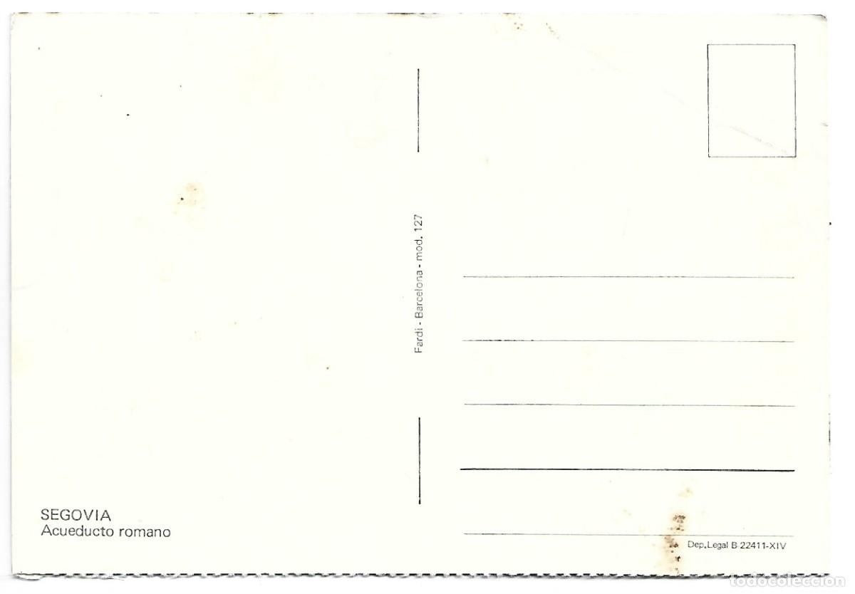 Postales: ACUEDUCTO ROMANO.- SEGOVIA - Foto 2