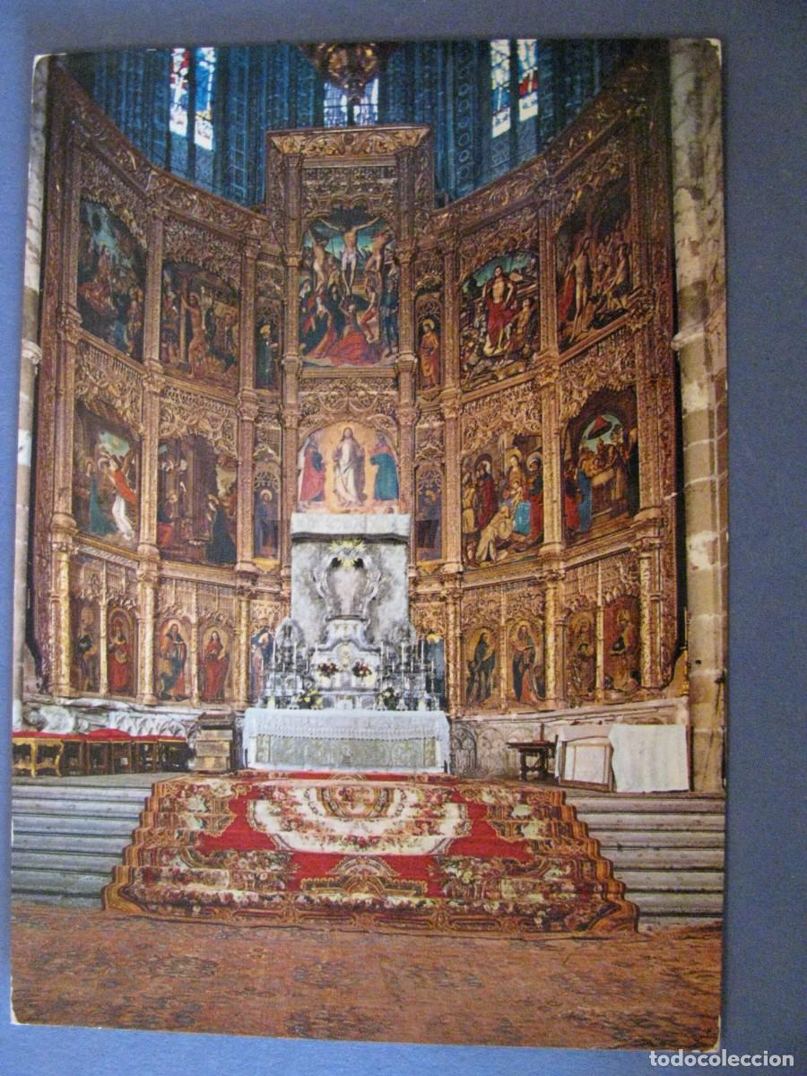 Postales: POSTAL DE AVILA. RETABLO DE LA CATEDRAL. ARRIBAS.