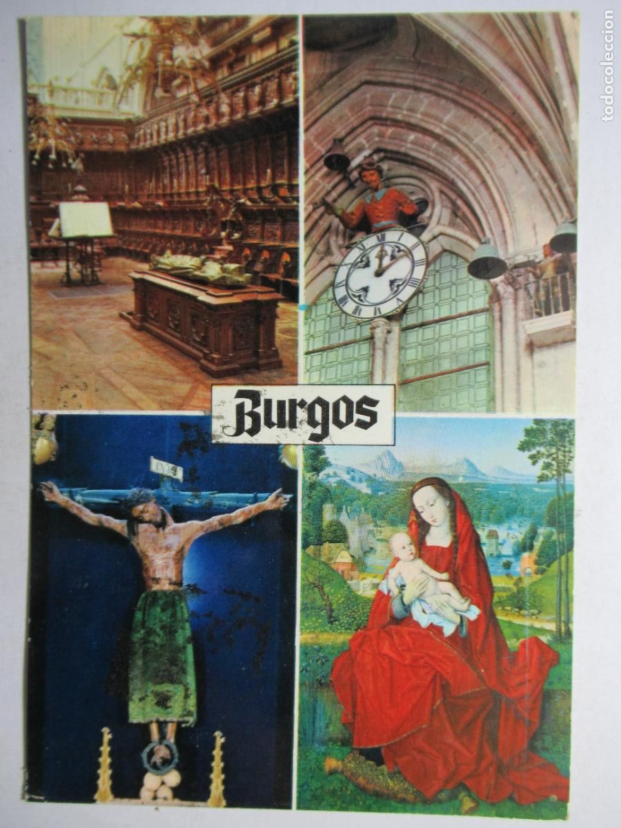 Postales: Burgos - Catedral - Circulada - Foto 1
